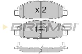 BREMSI BP3237 - PASTIGLIE FRENO - BRAKE PADS