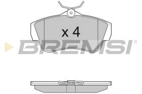 BREMSI BP3284TR - PASTIGLIE FRENO - BRAKE PADS