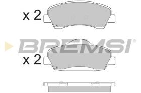 BREMSI BP3559 - PASTIGLIE FRENO - BRAKE PADS