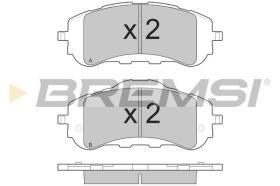 BREMSI BP3560 - PASTIGLIE FRENO - BRAKE PADS