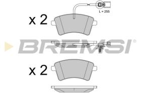 BREMSI BP3562 - PASTIGLIE FRENO - BRAKE PADS