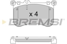 BREMSI BP3563 - PASTIGLIE FRENO - BRAKE PADS