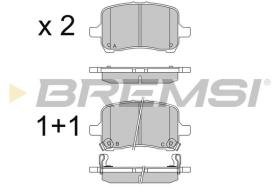 BREMSI BP3566 - PASTIGLIE FRENO - BRAKE PADS