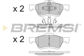 BREMSI BP3567 - PASTIGLIE FRENO - BRAKE PADS