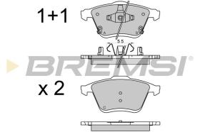 BREMSI BP3569 - PASTIGLIE FRENO - BRAKE PADS