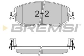 BREMSI BP3570 - PASTIGLIE FRENO - BRAKE PADS