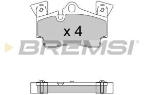 BREMSI BP3574 - PASTIGLIE FRENO - BRAKE PADS