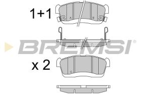 BREMSI BP3575 - PASTIGLIE FRENO - BRAKE PADS