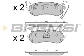 BREMSI BP3576 - PASTIGLIE FRENO - BRAKE PADS
