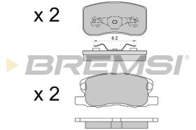 BREMSI BP3578 - PASTIGLIE FRENO - BRAKE PADS