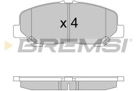 BREMSI BP3579 - PASTIGLIE FRENO - BRAKE PADS