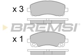 BREMSI BP3582 - PASTIGLIE FRENO - BRAKE PADS