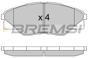 BREMSI BP3586 - PASTIGLIE FRENO - BRAKE PADS