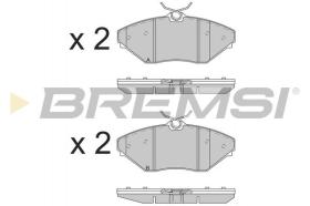 BREMSI BP3588 - PASTIGLIE FRENO - BRAKE PADS