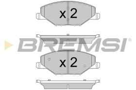 BREMSI BP3591 - PASTIGLIE FRENO - BRAKE PADS