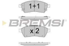BREMSI BP3595 - PASTIGLIE FRENO - BRAKE PADS