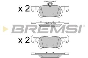 BREMSI BP3602 - PASTIGLIE FRENO - BRAKE PADS