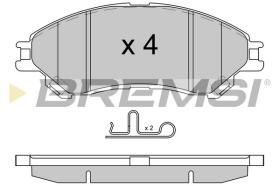 BREMSI BP3603 - PASTIGLIE FRENO - BRAKE PADS