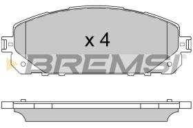 BREMSI BP3605 - PASTIGLIE FRENO - BRAKE PADS