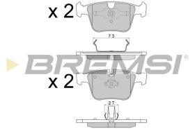 BREMSI BP3610 - PASTIGLIE FRENO - BRAKE PADS