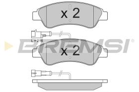 BREMSI BP3612 - PASTIGLIE FRENO - BRAKE PADS