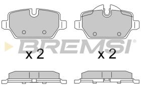 BREMSI BP3616 - PASTIGLIE FRENO - BRAKE PADS