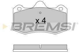 BREMSI BP3617 - PASTIGLIE FRENO - BRAKE PADS