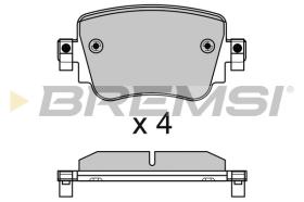 BREMSI BP3623 - PASTIGLIE FRENO - BRAKE PADS