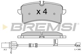 BREMSI BP3624 - PASTIGLIE FRENO - BRAKE PADS