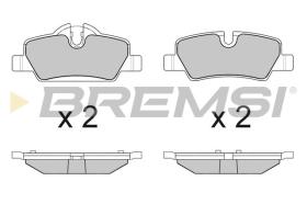 BREMSI BP3632 - PASTIGLIE FRENO - BRAKE PADS
