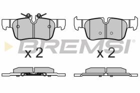 BREMSI BP3633 - PASTIGLIE FRENO - BRAKE PADS