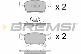 BREMSI BP3644 - PASTIGLIE FRENO - BRAKE PADS