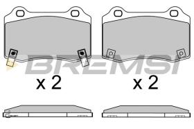 BREMSI BP3649 - PASTIGLIE FRENO - BRAKE PADS