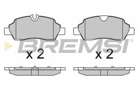 BREMSI BP3652 - PASTIGLIE FRENO - BRAKE PADS