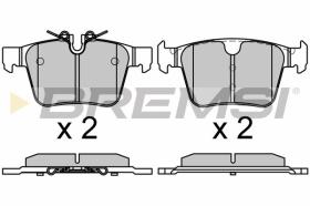 BREMSI BP3664 - PASTIGLIE FRENO - BRAKE PADS