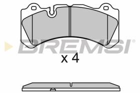 BREMSI BP3665 - PASTIGLIE FRENO - BRAKE PADS
