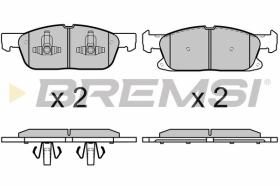 BREMSI BP3666 - PASTIGLIE FRENO - BRAKE PADS
