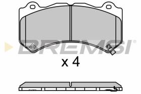 BREMSI BP3670 - PASTIGLIE FRENO - BRAKE PADS