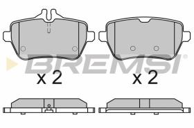 BREMSI BP3672 - PASTIGLIE FRENO - BRAKE PADS