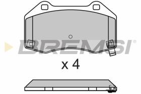BREMSI BP3675 - PASTIGLIE FRENO - BRAKE PADS