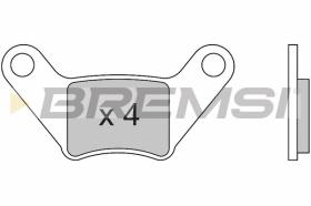 BREMSI BP3679 - PASTIGLIE FRENO - BRAKE PADS