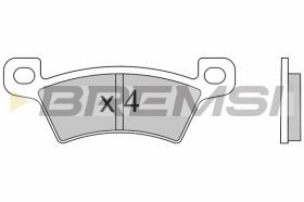 BREMSI BP3680 - PASTIGLIE FRENO - BRAKE PADS