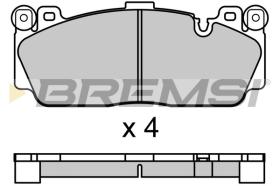 BREMSI BP3691 - PASTIGLIE FRENO - BRAKE PADS