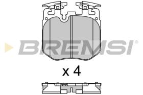 BREMSI BP3692 - PASTIGLIE FRENO - BRAKE PADS