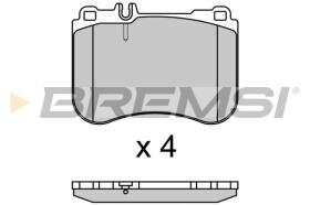 BREMSI BP3696 - PASTIGLIE FRENO - BRAKE PADS
