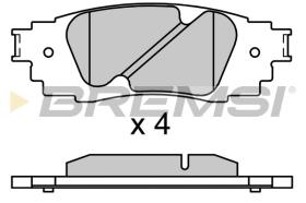 BREMSI BP3705 - PASTIGLIE FRENO - BRAKE PADS
