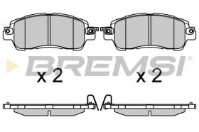 BREMSI BP3706 - PASTIGLIE FRENO - BRAKE PADS