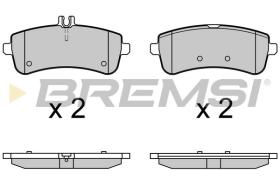 BREMSI BP3709 - PASTIGLIE FRENO - BRAKE PADS