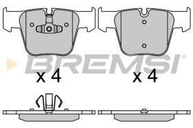 BREMSI BP3715 - PASTIGLIE FRENO - BRAKE PADS