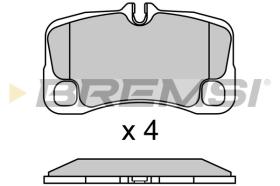 BREMSI BP3727 - PASTIGLIE FRENO - BRAKE PADS